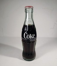 Vintage Coca Cola Bottle 1957-1965 Detroit FULL Unopened 6 1/2oz picture
