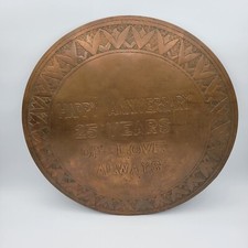 Happy 25th Anniversary Antique 1/16