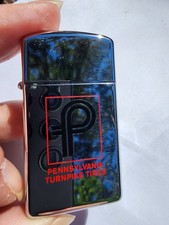 Vintage 1968 Zippo Advertising Lighter – Pennsylvania Turnpike Tires picture
