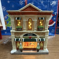 Holiday Inspirations Christmas Village lighted Jo-Ann Fabrics Store 2012  picture