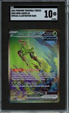 2024 Pokemon Iron Leaves EX Special Illustration Rare SGC 10 picture