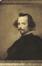 Velazquez Portrait Detroit Publishing Phototint Postcard c.1910 Metropolitan picture