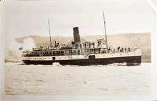 Bellingham WA Bellingham Puget Sound Steamer Kulshan RPPC Photo Postcard COPY picture