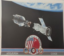 APOLLO-SOYUZ MISSION ASTRONAUT & COSMONAUT CREW AUTOGRAPHS LIMITED EDITION picture