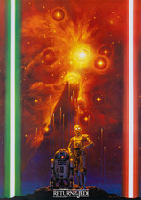 Noriyoshi Ohrai Return of the Jedi, 1983 Japanese Film  Movie Poster Art Print picture