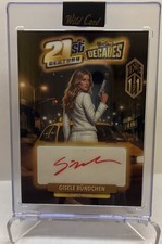 2026 Wild Card Decades Gisele Bunchen TRUE 1/1 21st Century Decades Auto Rare picture