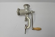 Vintage Husqvarna Reliance Manual Meat Grinder No. 5 Sweden Cast Iron Antique picture