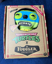 Fuggler TMNT Leonardo Turtle Plush, Green/Blue Limited Edition picture