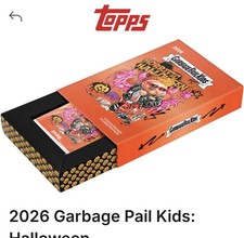 2026 5x Garbage Pail Kids Halloween SEALED BOX BRAND NEW HALLOWEEN PRE SALE (5x) picture