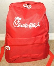 NEW Chick-fil-A LOGO School Back Pack Nylon Book Bag School or Collectible picture