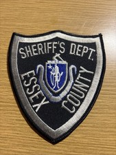 Essex County Massachusetts Sheriff Patch Historical Memoribilia picture
