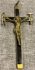 Rare Antique La Salette Missionaries Roman Catholic Pectoral Crucifix  picture