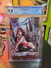 Vampirella Quarterly 1 CGC 9.8 Variant Cover E Virgin Edition Harris 2007 picture