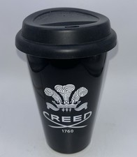 Creed 1760 Terra 11oz Double Wall Porcelain Travel Mug Tumbler Black New Aventus picture