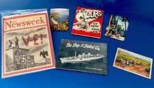 🔥Hawaii Newsweek (1945), Postcards, Yu Kuai Service Club Korea, Etc🔥 picture