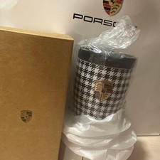 Porsche Tumbler Thermo Mug Houndstooth Pattern Isolierbecher Unused Japan picture