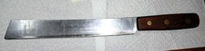 Vintage Jacobs Bros Co Butcher breaking Carving knife EXTREMELY SHARP carbon stl picture