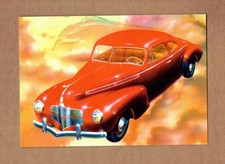 Red 1940 Dodge Luxury Liner Postcard picture