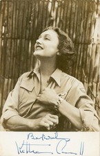 Katharine Cornell- Signed B&W Photograph picture