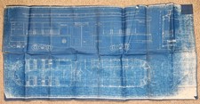 vintage BROOKLYN TRANSIT SYSTEM RAILROAD TROLLEY BLUEPRINT brill 29x60 picture