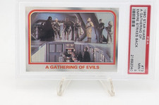 1980 Topps Star Wars Empire Strikes Back #73 A Gathering of Evils PSA 9 picture