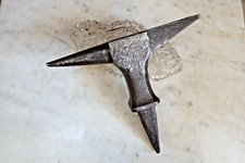 Antique BLACKSMITH STUMP ANVIL HARDY STAKE HORN  ANVIL HARDY  Tinsmith Farrier picture