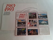 Epcot Center Horizons 10th Anniversary GE Collector Card Set Walt Disney World picture