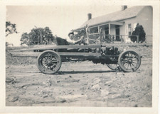 Vintage Car Photo No Body Handmade 1923 Devine Texas 2.5x3.5 S17-10 picture