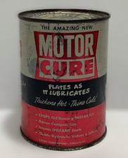 Vintage Motor Cure Oil Treatment One Pint Can picture