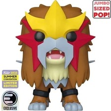 Pokémon Entei Jumbo 10”  Pop #1070 SDCC 2025 Convention Exclusive picture