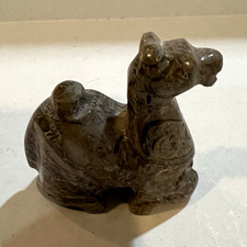 Camel  Egyptian Hand Carved Sculpture, Soapstone , about 3”high. picture