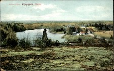 Kingston MA Indian Pond The Robbins Bros. Co. c1900s-10s Vintage Postcard picture