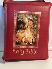 VTG Holy Bible Good Leader Edition 1956 Authorized King James Red Letter Version picture