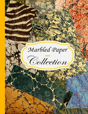 Vintage Marbled Paper Collection: Beautiful Colors Decorative Marbled Papers picture