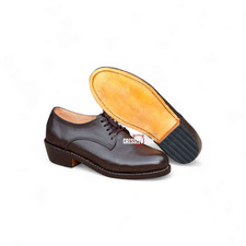 WW2 WOMEN'S ARMY/NURSE WAC SHOES, REPRO US WOMEN SERVICE LOW SHOES, Made to Size picture