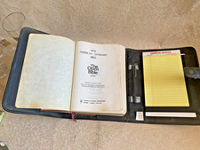 Vintage 1978 NASB The Open Bible Leather Zippered Case Lot Thomas Nelson picture
