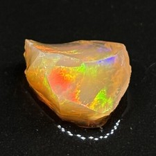 Top Tier Mexican Fire Opal Cutter With Broad Rainbow Color Flashes picture