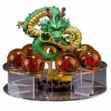 7pcs Dragon Ball Z Set Green Dragon and Dragon Balls Shenron Action Figure Stand picture