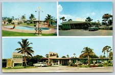 LaMac Motel & Restaurant Pompano Beach FL Vintage Postcard Dexter Press AA793 picture