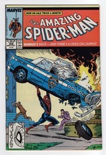 Amazing Spider-Man #306 NM Raw High Grade Key McFarlane Action Comics #1 Homage picture