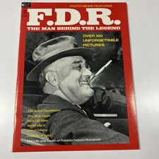 F.D.R. The Man Behind The Legend #2 1974 Life & Death of FDR Curtis Stan Lee NM picture