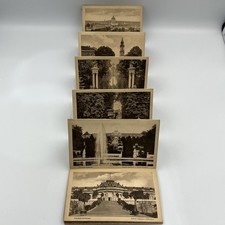 Very Rare 20 Post Card Book Of Potsdam Germany Connected Cards Black & White picture