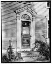 North Attleboro MA Stanley-Mathewson House 1935 West Entrance Doorway HABS picture