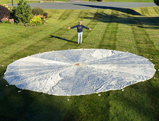 WWII,  Hayes Corp USAAF Silk Parachute Canopy Assembly Aug 1942 Militaria picture