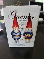 1993 Enesco Gnomes Klaus Wickl Richard and Rosemary in Box w/ Certificate 323632 picture
