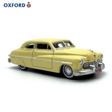 1/87 1949 Mercury 8 Coupe Yellow Die-cast Model Car Alloy Collectible picture