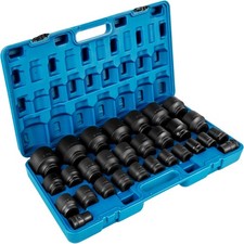 Impact Socket Set 3/4 Inches 29 Piece Impact Sockets, 6-Point Sockets, Rugged C picture