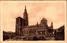 Antique Postcard Strasbourg Cathedral France Felix Luib picture