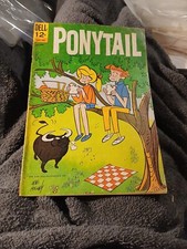 Ponytail 11 Dell Comics 1965 Lee Holley Cover Art Silver Age Cartoon Girls picture