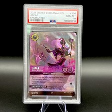 2024 Disney Lorcana Jafar Striking Illusionist Enchanted PSA 10 Gem Mint Low Pop picture